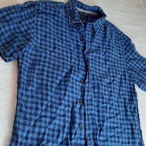 BANANA REPUBLIC 100% Linen men's shirt in size medium